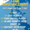 Announcements